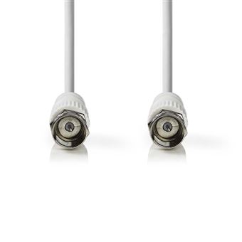 Cabo Coaxial Nedis CSGB41000WT30 | Branco - 1