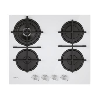 Placa a Gás Candy Moderna CVG6BR4WTW | 59.5 cm | 4 Zonas | Branco - 1