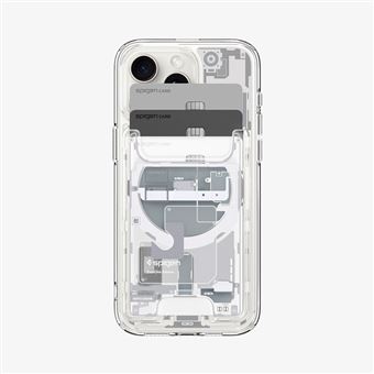 Suporte Spigen MagSafe Card Holder | Transparente - 1