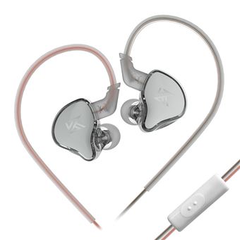 Auriculares Curvos SZSMART KZ EDCX HIFI com Microfone | cinzento | In ear | sensibilidade 103±3db - 1