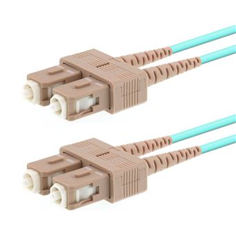 Cabo de Fibra Ótica LOGON PROFESSIONAL AL5SCSC02I/3I | Cor aqua - 1