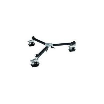Manfrotto 114MV Cine/Video Dolly W/Spiked Feet - 1