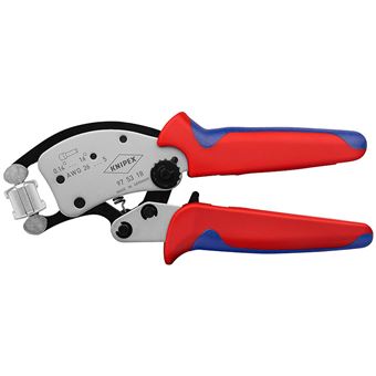Alicate de Corte Knipex Twistor16 | Azul, Vermelho, Prateado - 1