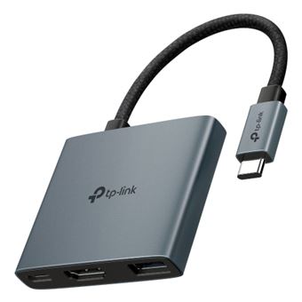 Hub de Interface TP-Link UH3020C | Cinzento - 1