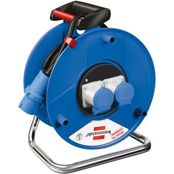 Brennenstuhl 25m H07RN-F 3G2,5 extensão elétrica 2 tomada(s) CA Preto, Azul, Branco - 1