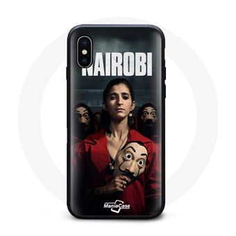 Capa Maniacase para Iphone XS Max La Casa de Papel Nairobi Split - 1