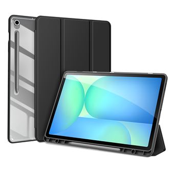 Capa DUX DUCIS para Samsung Galaxy Tab S10 FE Plus Preta Antichoque com Porta- preta - 1