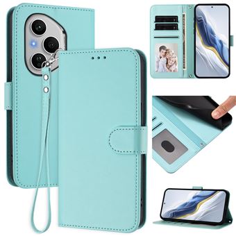 Capa com Carteira FLOODKING para Honor 400 Pro | Fecho Magnético | RFID | Carregamento Sem Fios | Verde Menta - 1