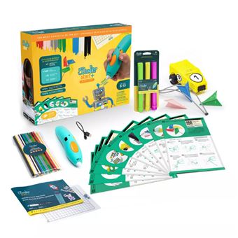 Caneta 3d 3Doodler Start Plus Costc komplektas rozszerzony | Turquesa - 1