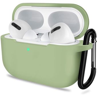 Capa de Silicone Skyhe Reforçada para airPods Pro - Verde Outono - 1