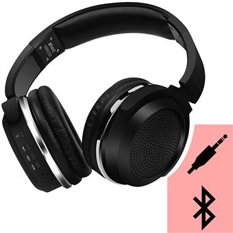 Auscultadores Bluetooth Avizar BT1612 Botões Micro com Cabo Jack 3,5 Incluído Prata
