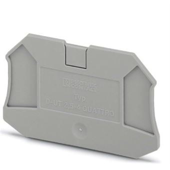 Acessório de Bloco de Terminais Phoenix Contact D-UT 2.5/4-QUATTRO | Cinzento - 1