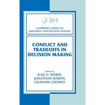 Conflict and Tradeoffs in Decision Making - Hardback - 2000 - 1