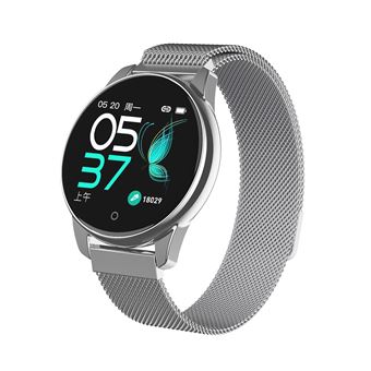 Smartwatch HSMY Watch W4 | Bracelete de Aço Inoxidável | Prata - 1