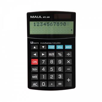 Calculadora MAUL MTL 600 | Preto - 1
