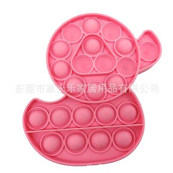 Brinquedo Anti Stress Lionvolant Push Pop Bubble Sensory Fidget Toy - Pato Vermelho - 1