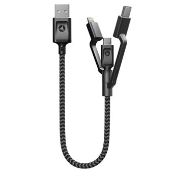 Cabo Usb Nomad NM0B5BA000 | Cinzento - 1
