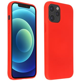 Capa Avizar iPhone 12 Pro Max | Semirrígida Acabamento Soft Touch | Compatível QI - Vermelho - 1