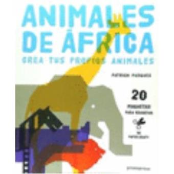 Animales de africa crea tus propios animales 20 maquetas par - 1