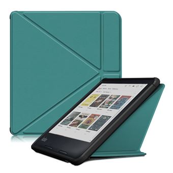 Capa com função de suporte CO-Phénix para Kobo Libra Colour 2024 (Modelo: N428) | verde escuro - 1