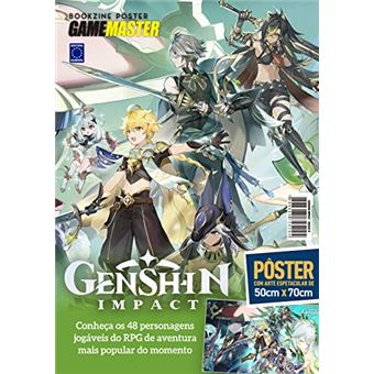 Superpôster Game Master - Genshin Impact - Arte B - 1