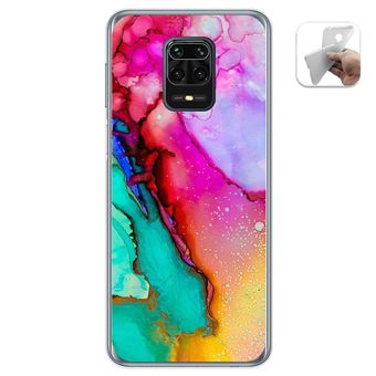 Capa Tumundosmartphone de Gel TPU para Xiaomi Redmi Note 9S / Note 9 Pro Design de mármore 15 desenhos - 1