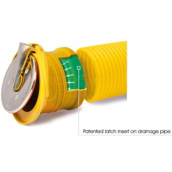 Válvula de retenção Karmat  72 - 100mm Plástico Válvula de aba - 1