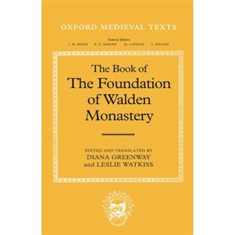 The Book of the Foundation of Walden Monastery - Hardback - 1999 - 1