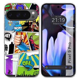 Capa de Silicone TUMUNDOSMARTPHONE para Google Pixel 9 Pro 5G | desenhos cômico - 1