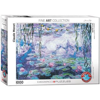 Puzzle Eurographics Waterlilies by Claude Monet | 1000 Peças - 1