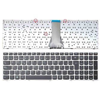 Teclado para Computador Portátil Lenovo G50-70 Prata - 1