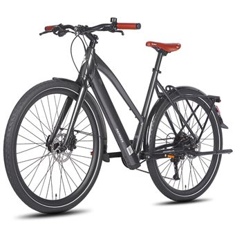 Bicicleta Elétrica FAFREES F700W Urbana | Motor 250W | Bateria 36V10AH | Quadro em Alumínio - preta - 1