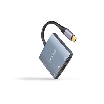 Adaptador Gráfico Usb Nanocable 10.16.4306 | Cinzento - 1