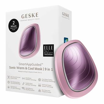 Máscara Sónica Geske Warm & Cool 9 em 1 | Rosa - 1