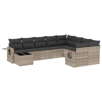 Conjunto de Mobiliário de Exterior VidaXL 3220661 - 1