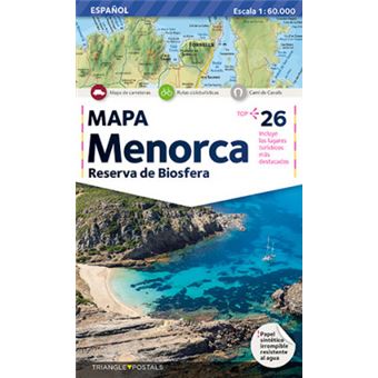 Mapa Menorca - 1