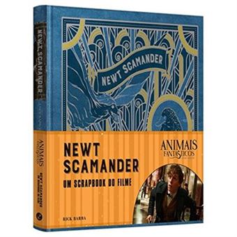 Animais Fantásticos E Onde Habitam. Newt Scamander. O Scrapbook Do Filme - 1