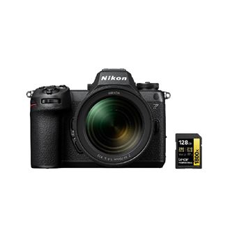 Máquina Fotográfica Mirrorless Nikon Z6 III + Nikon Z 24-70mm f/4 S + Lexar 128GB Professional 1800x UHS-II SDXC - 1