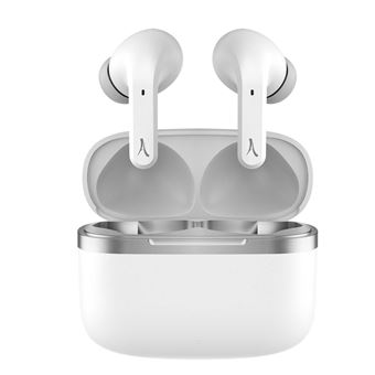 Auriculares Bluetooth sem Fios Akashi | Controlo Tátil | Autonomia 6h | Branco - 1