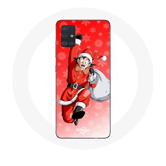 Capa Maniacase para Samsung Galaxy A71 Anime Son Goku Dragon Ball O Dia de Natal 2023 - 1