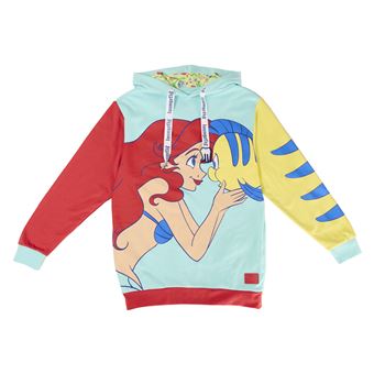 Sweatshirt Unissexo Ariel e Flounder A Pequena Sereia Disney | M - 1