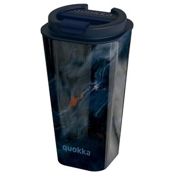 Copo Térmico Quokka | 450ml | Parede Dupla | Hermético | à Prova de Vazamentos | sem BPA | Azul Escuro - 1