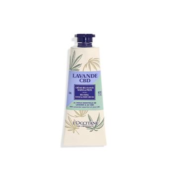 Cuidados Das Mãos L'Occitane Lavender CBD Relaxing Hand Foot Cream - 1