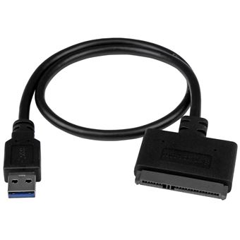 Adaptador para Cabos StarTech.com Cabo adaptador USB 3.1 (10 Gbps) para discos SATA | Preto - 1