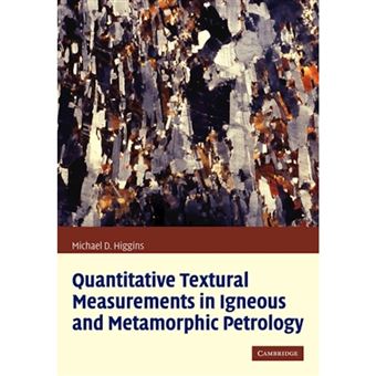 Quantitative Textural Measurements in Igneous and Metamorphic Petrology - Paperback - 2010 - 1