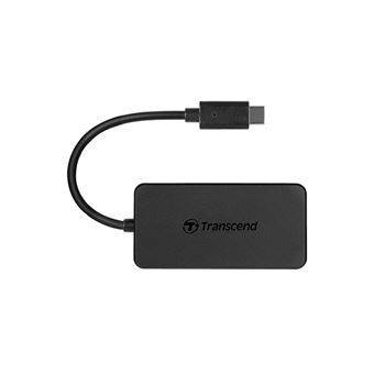 Transcend HUB2C USB 3.0 (3.1 Gen 1) Type-C 5000 Mbit/s Preto