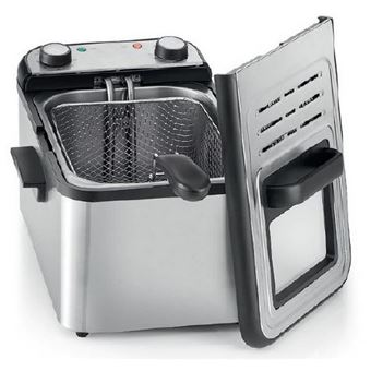 Fritadeira KitchenChef KCP.FR42PRO | 4 L | 3000 W | Aço inoxidável - 1