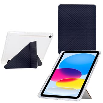 Capa ZURSANA para Samsung Galaxy Tab S10 Lite 10,9 " 2025 | TPU Macio | Suporte Vertical | Transparente/Preto - 1