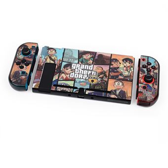 Capa HSMY Protetora para Nintendo Switch - GTA Doraemon version2 - 1