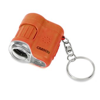 Microscópio Carson MICROMINI 20X | Laranja, Prateado - 1